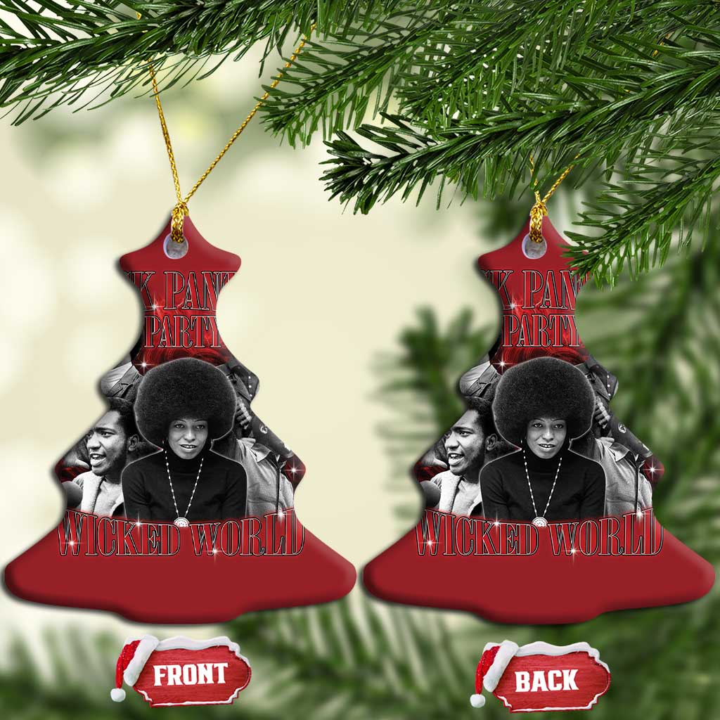 Black Panther Party Christmas Ornament Black History Month - African Pride
