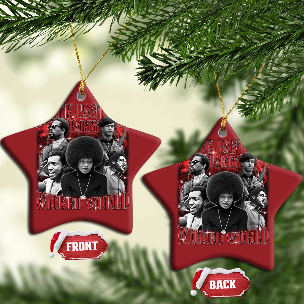 Black Panther Party Christmas Ornament Black History Month - African Pride