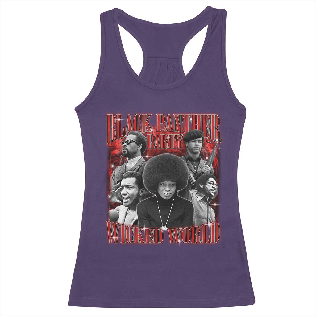 Black Panther Party Racerback Tank Top Black History Month - African Pride