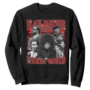 Black Panther Party Sweatshirt Black History Month - African Pride