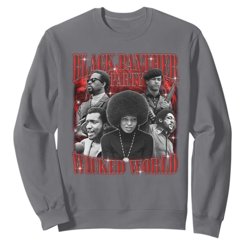 Black Panther Party Sweatshirt Black History Month - African Pride