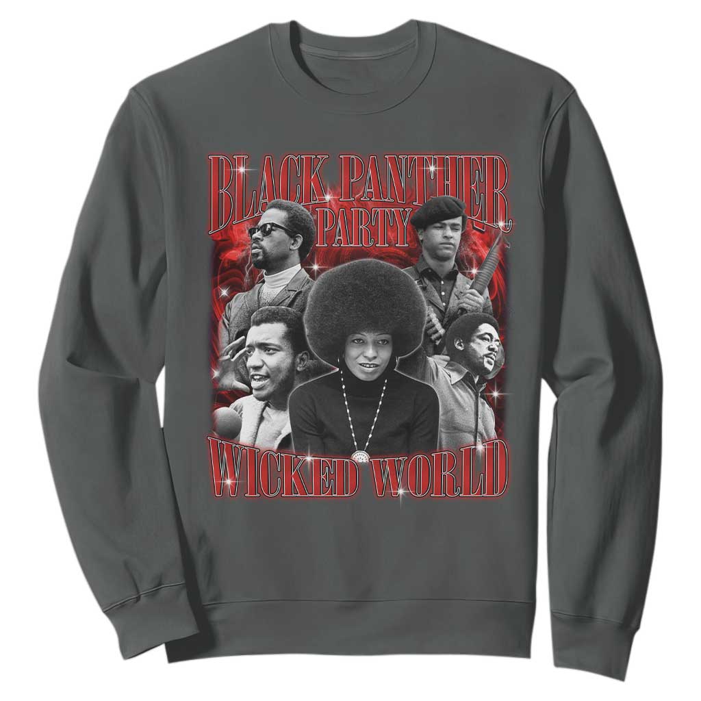 Black Panther Party Sweatshirt Black History Month - African Pride