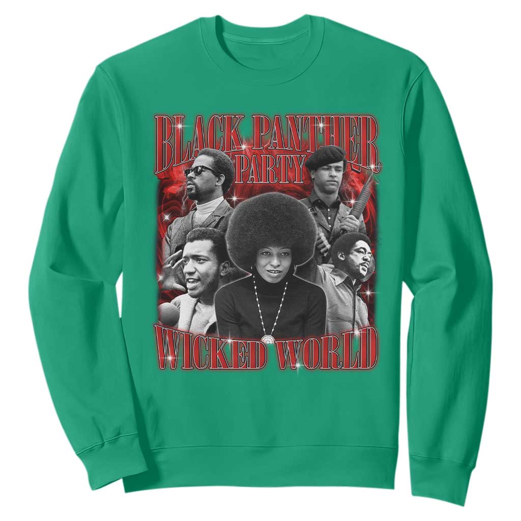 Black Panther Party Sweatshirt Black History Month - African Pride