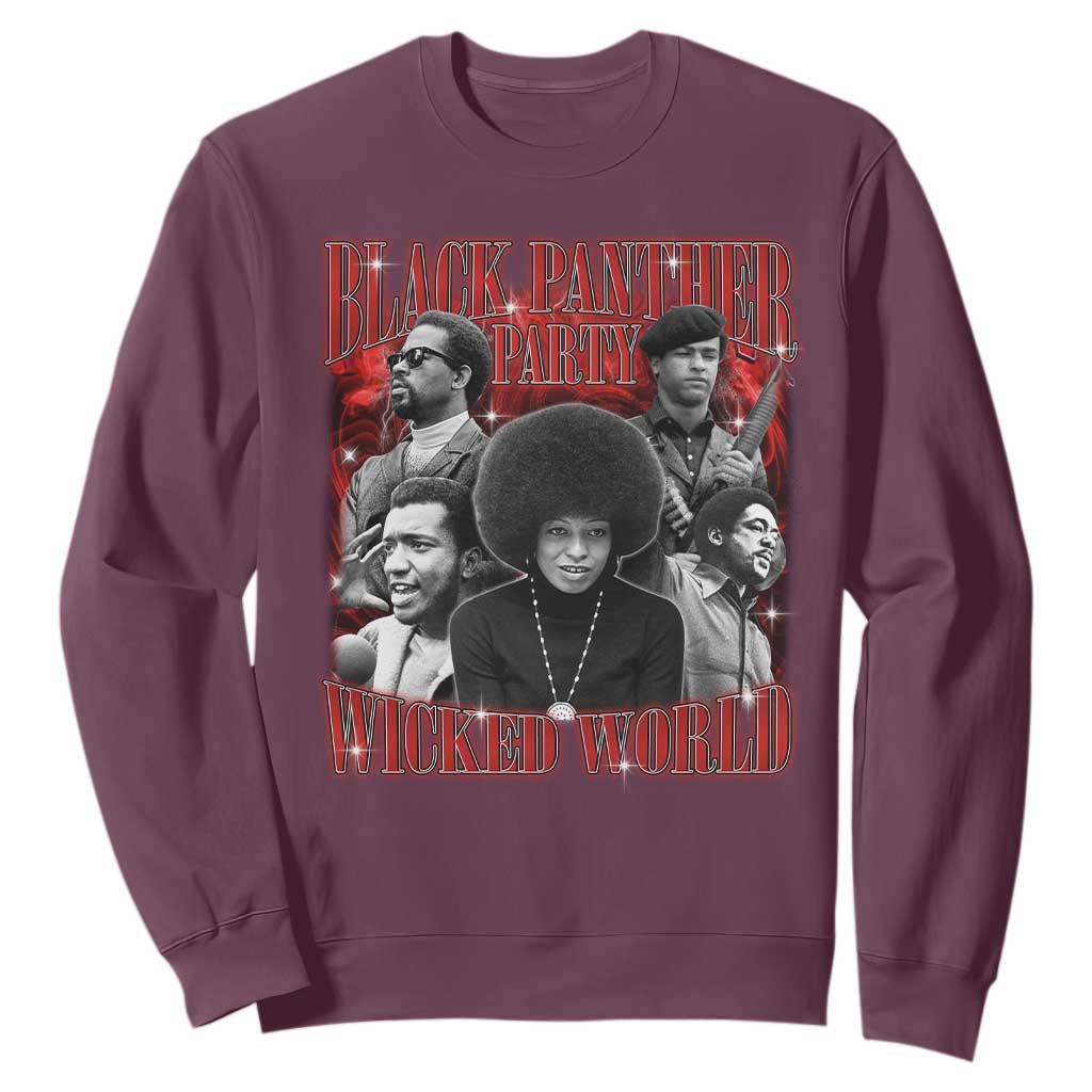 Black Panther Party Sweatshirt Black History Month - African Pride