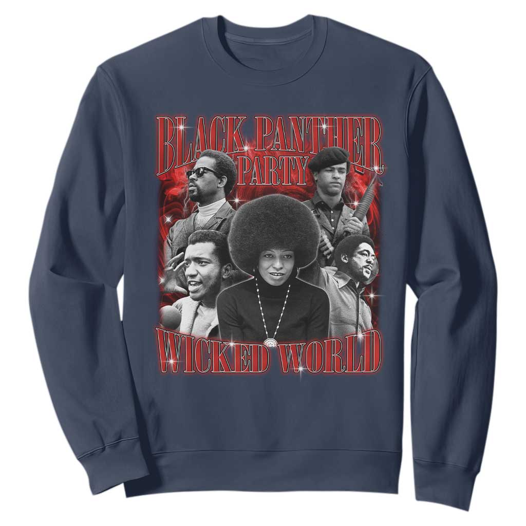 Black Panther Party Sweatshirt Black History Month - African Pride