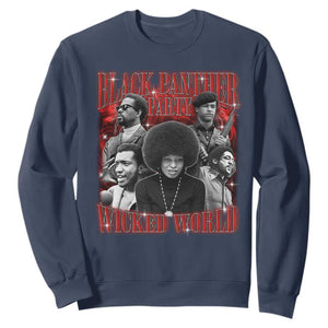 Black Panther Party Sweatshirt Black History Month - African Pride