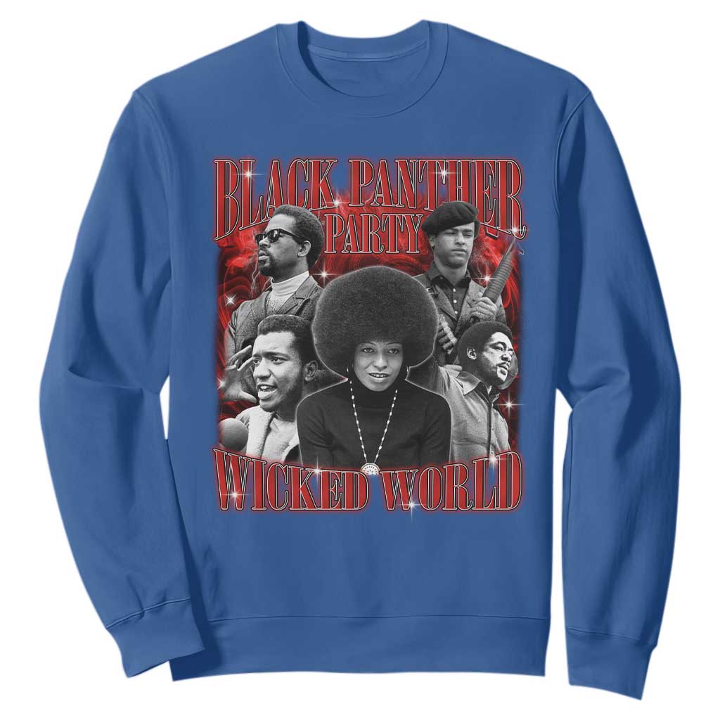 Black Panther Party Sweatshirt Black History Month - African Pride