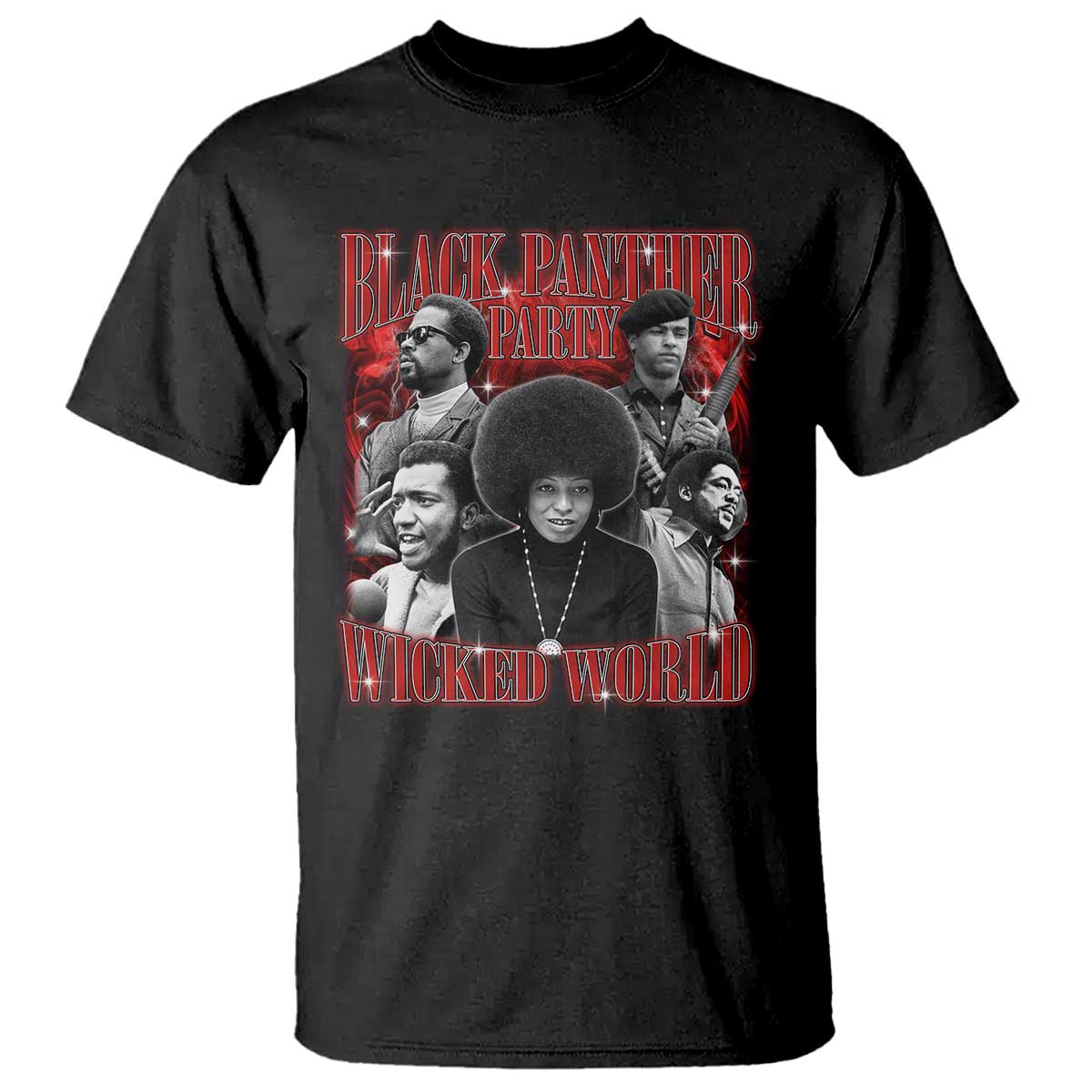 Black Panther Party T Shirt Black History Month - African Pride