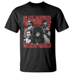 Black Panther Party T Shirt Black History Month - African Pride