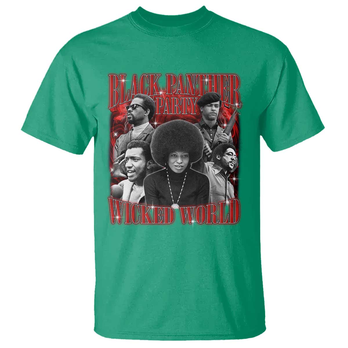Black Panther Party T Shirt Black History Month - African Pride