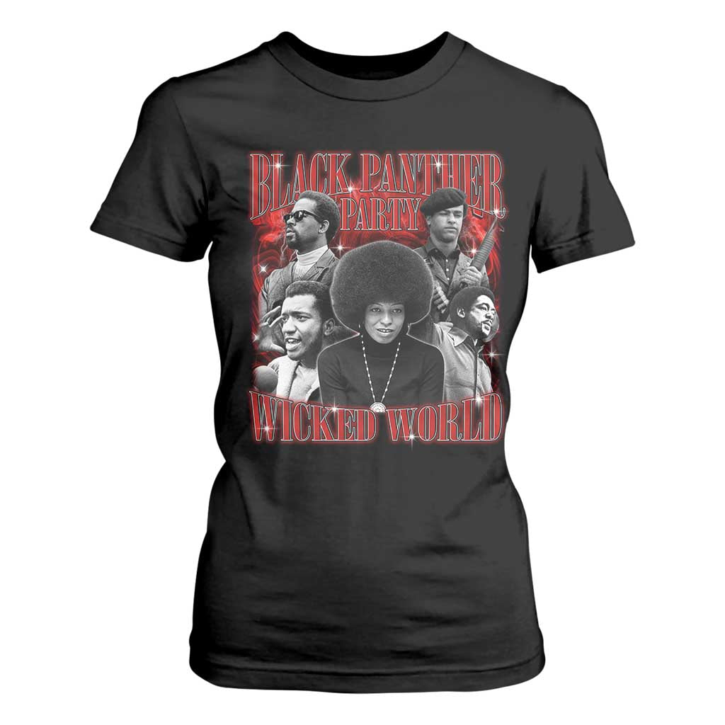 Black Panther Party T Shirt For Women Black History Month - African Pride