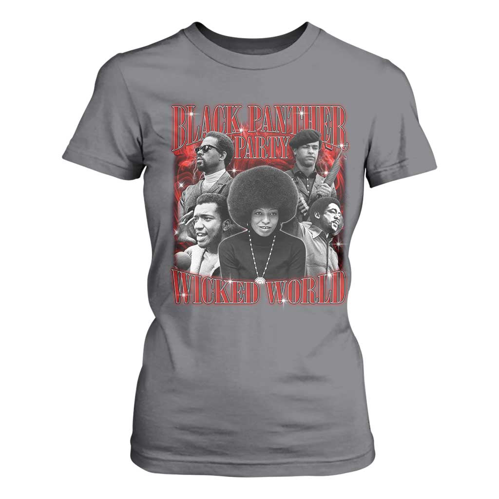 Black Panther Party T Shirt For Women Black History Month - African Pride