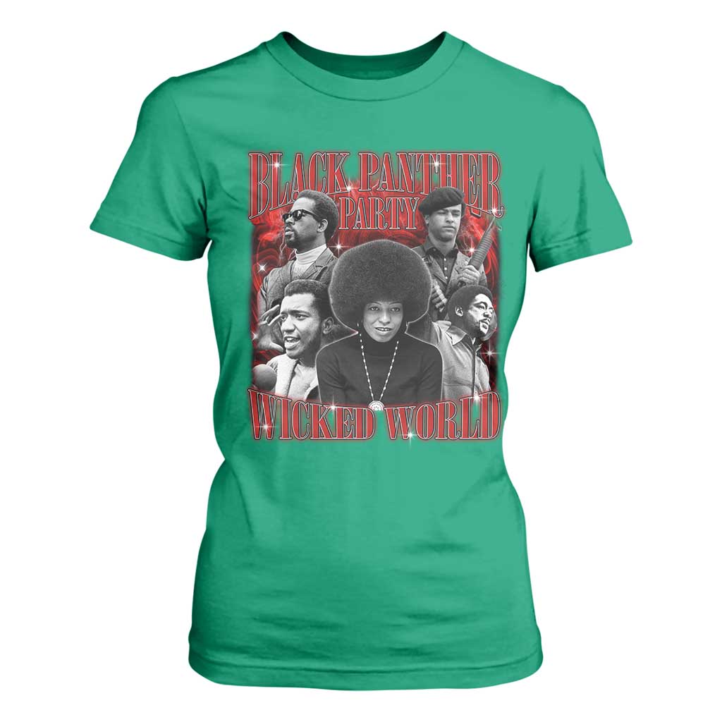 Black Panther Party T Shirt For Women Black History Month - African Pride