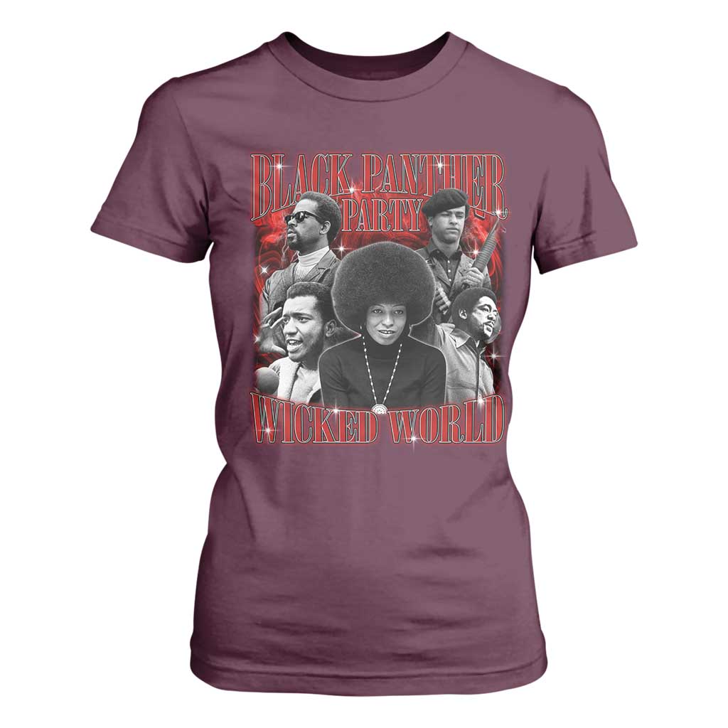 Black Panther Party T Shirt For Women Black History Month - African Pride