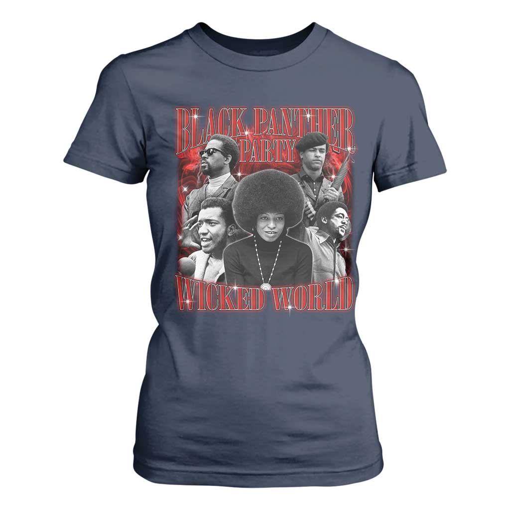 Black Panther Party T Shirt For Women Black History Month - African Pride