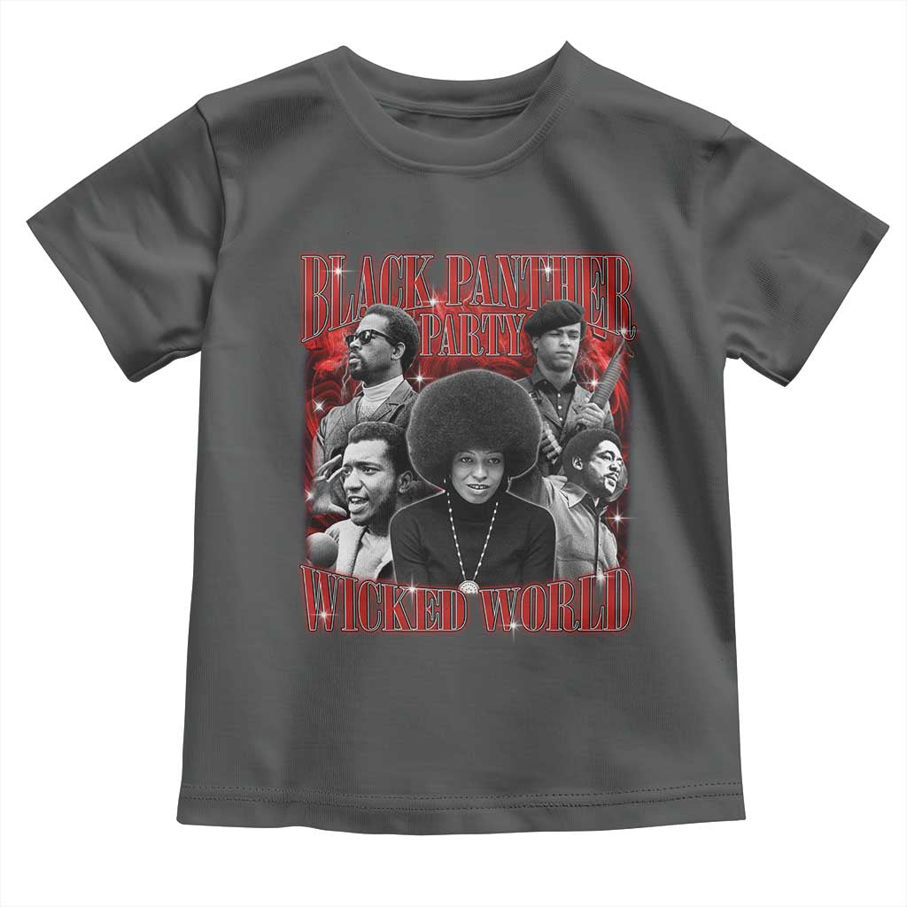 Black Panther Party Toddler T Shirt Black History Month - African Pride