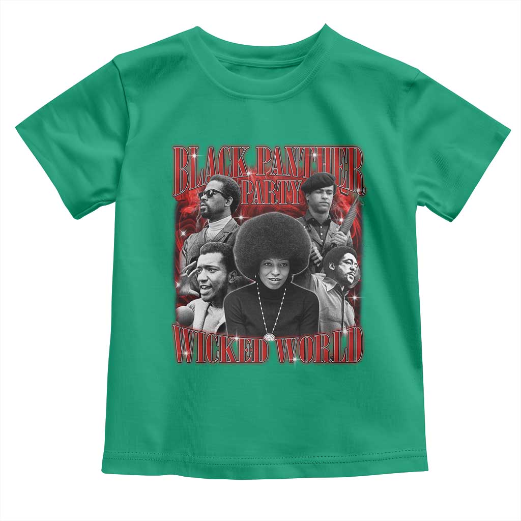 Black Panther Party Toddler T Shirt Black History Month - African Pride