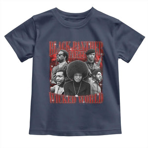 Black Panther Party Toddler T Shirt Black History Month - African Pride