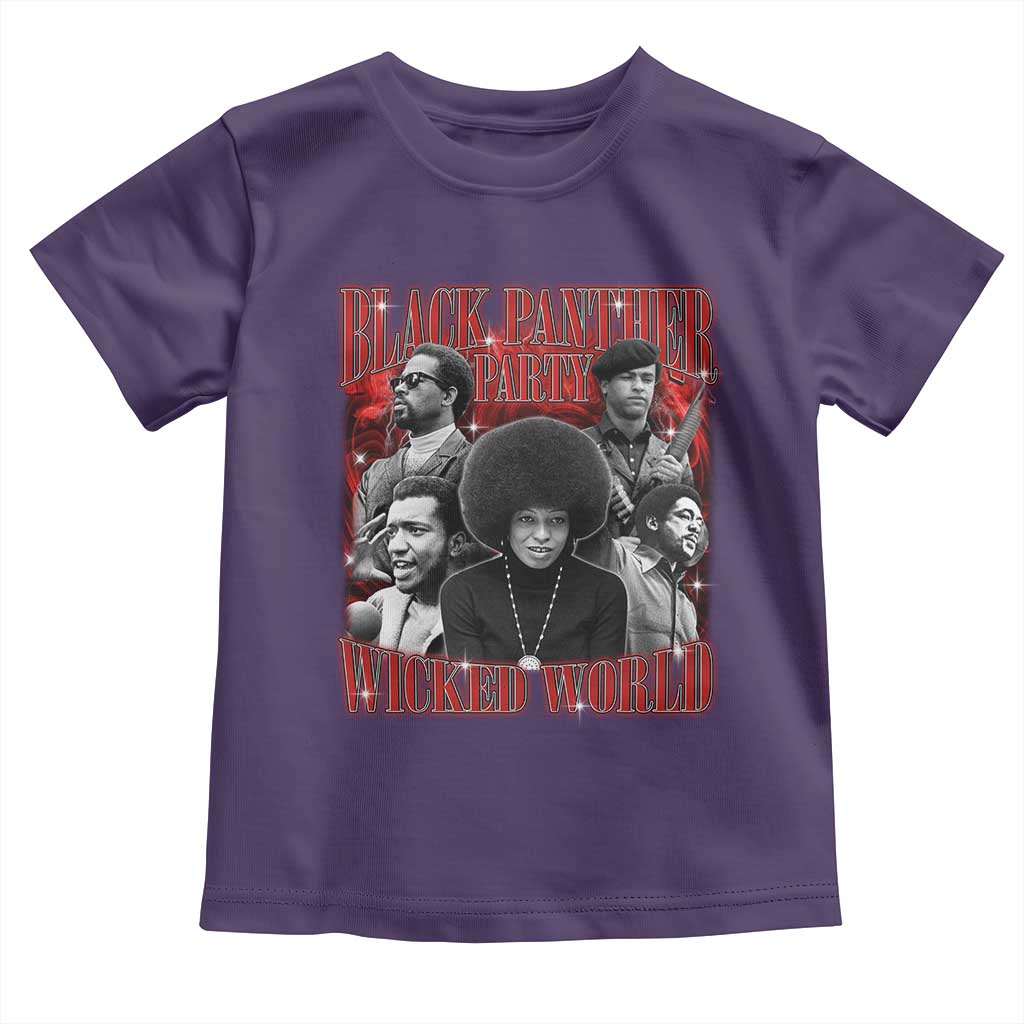 Black Panther Party Toddler T Shirt Black History Month - African Pride