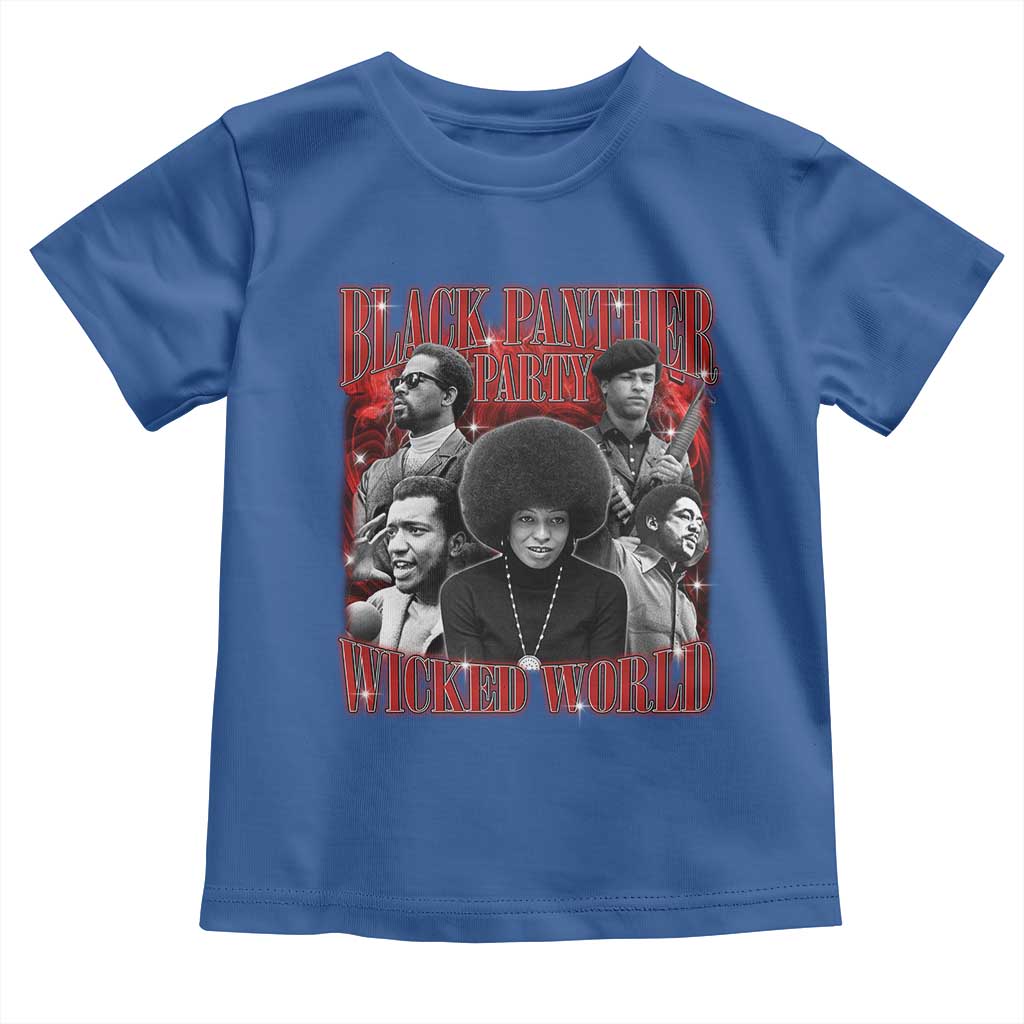 Black Panther Party Toddler T Shirt Black History Month - African Pride