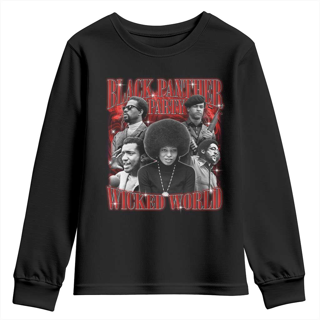 Black Panther Party Youth Sweatshirt Black History Month - African Pride