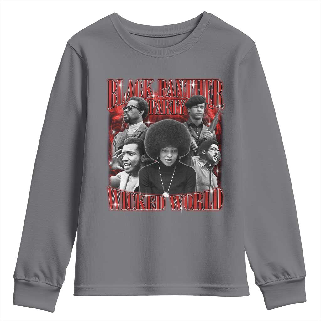 Black Panther Party Youth Sweatshirt Black History Month - African Pride