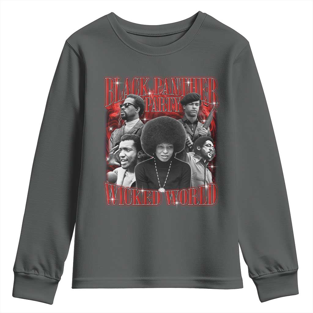 Black Panther Party Youth Sweatshirt Black History Month - African Pride