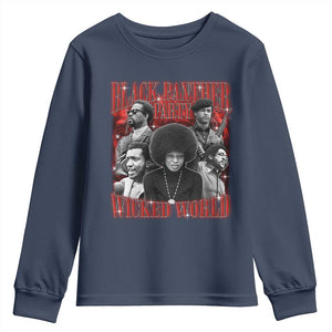 Black Panther Party Youth Sweatshirt Black History Month - African Pride