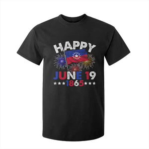Juneteenth Flag T Shirt For Kid Black Freedom Black History June 19 1865 - African Pride