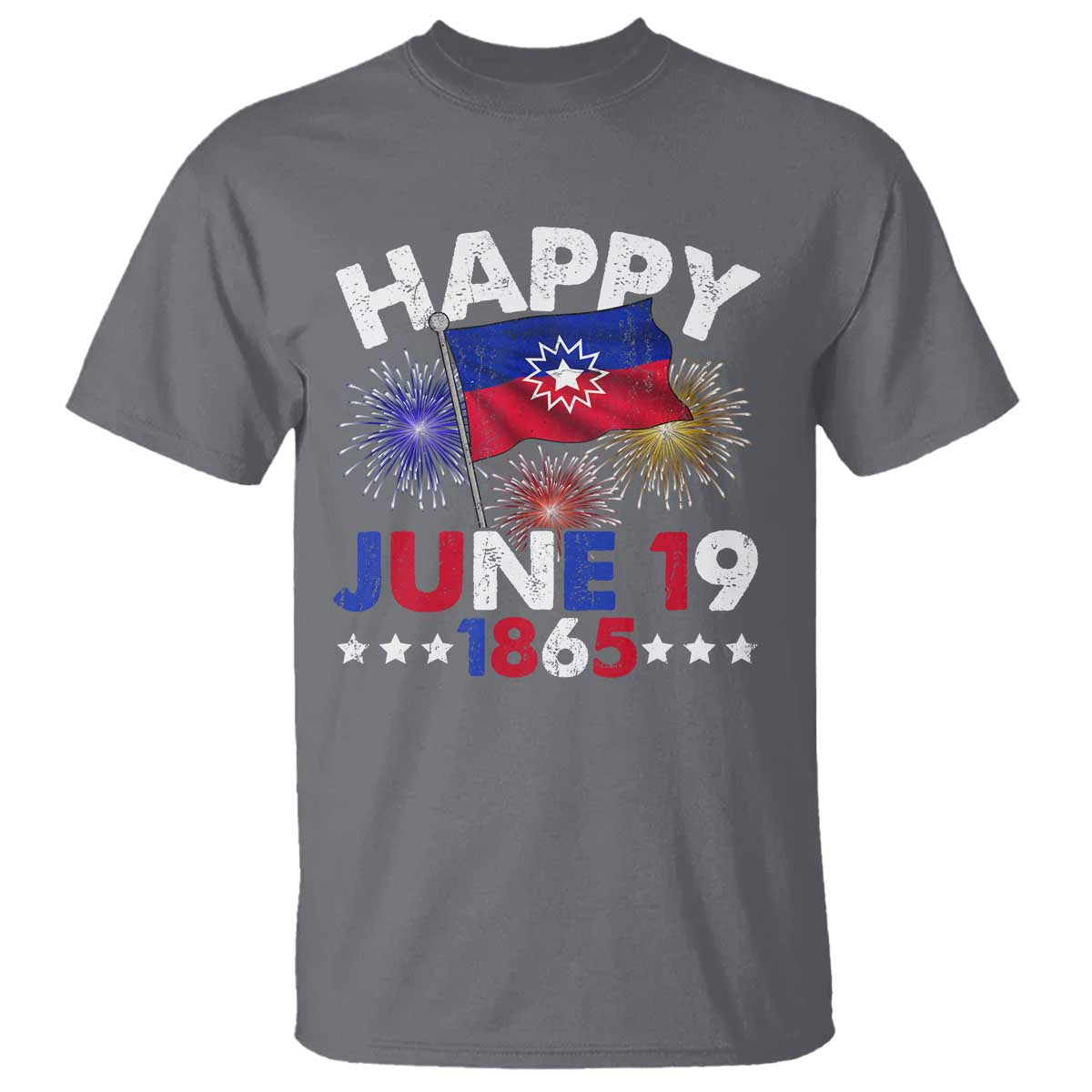 Juneteenth Flag T Shirt Black Freedom Black History June 19 1865 - African Pride