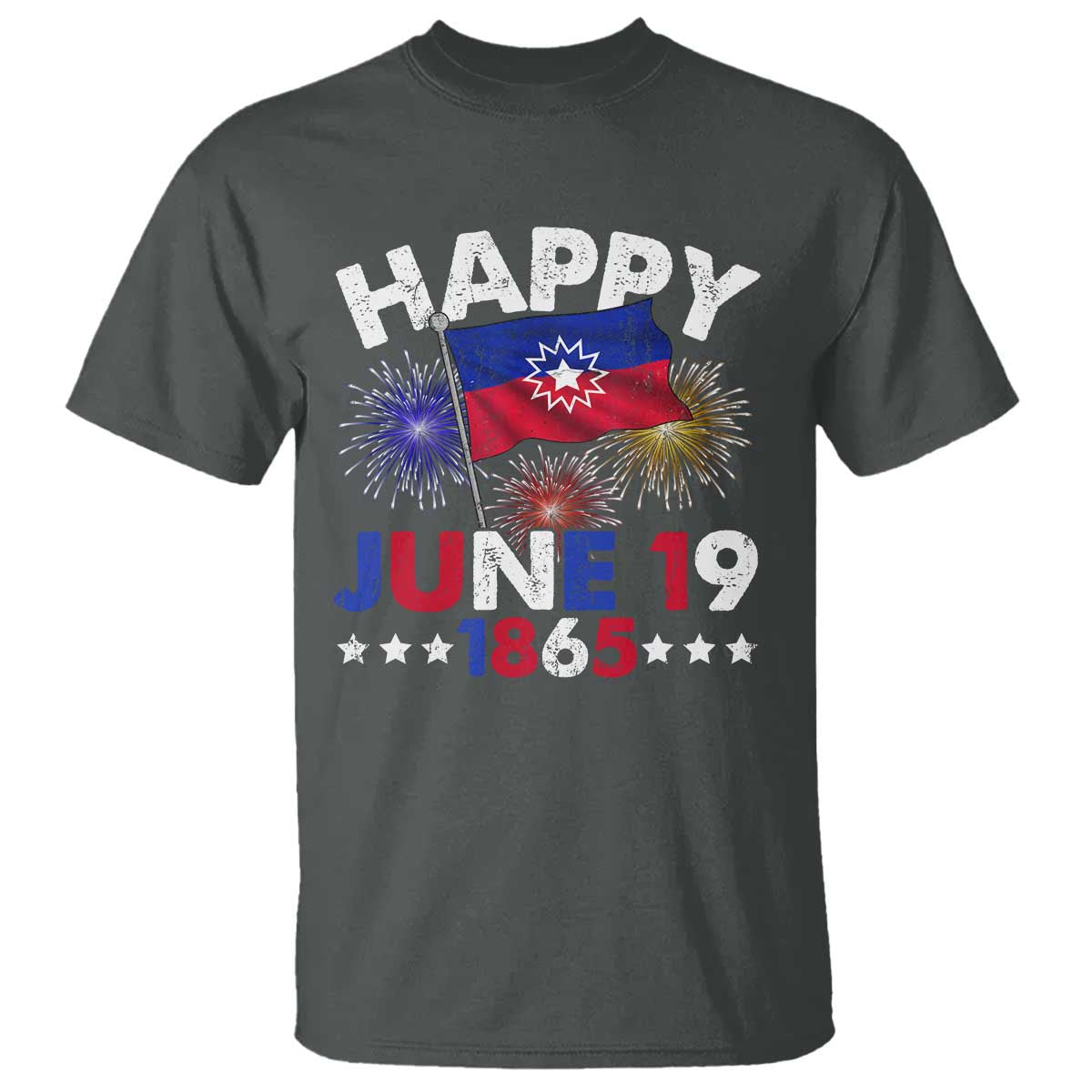 Juneteenth Flag T Shirt Black Freedom Black History June 19 1865 - African Pride