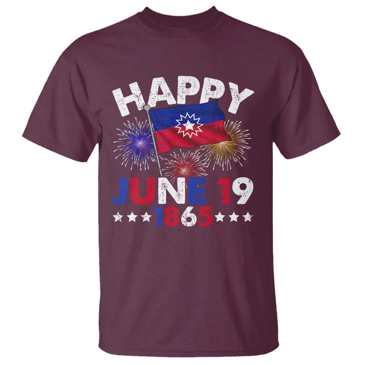 Juneteenth Flag T Shirt Black Freedom Black History June 19 1865 - African Pride