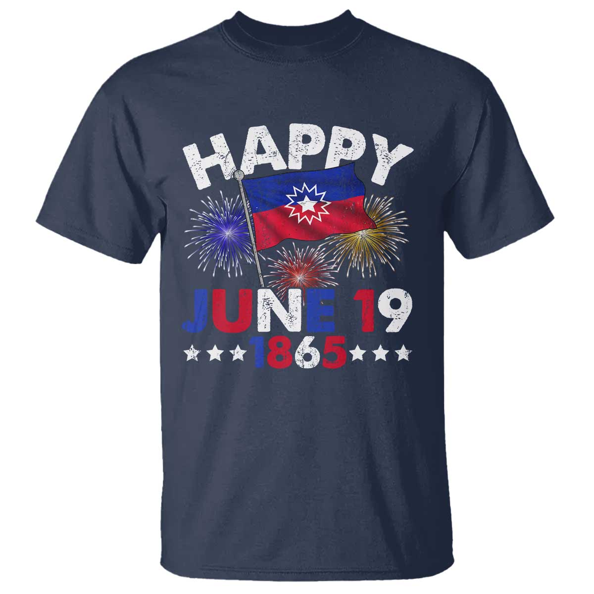 Juneteenth Flag T Shirt Black Freedom Black History June 19 1865 - African Pride
