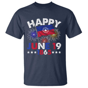 Juneteenth Flag T Shirt Black Freedom Black History June 19 1865 - African Pride