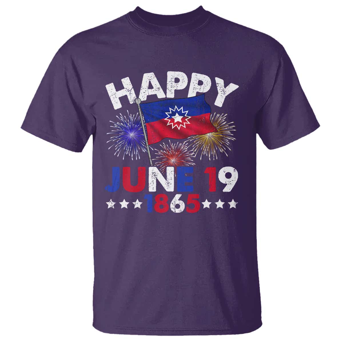 Juneteenth Flag T Shirt Black Freedom Black History June 19 1865 - African Pride
