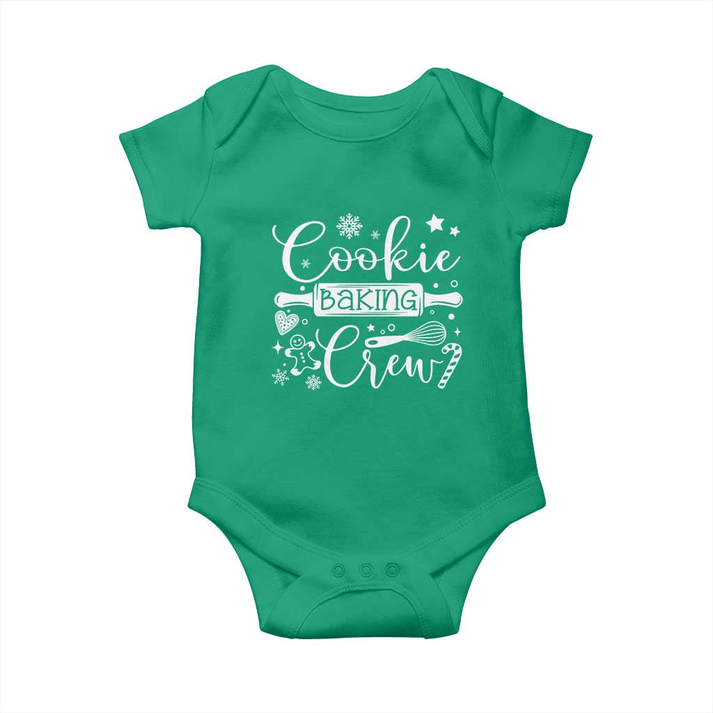 Family Baking Team Baby Onesie Funny Cookie Christmas Cookie Baking Crew - African Pride