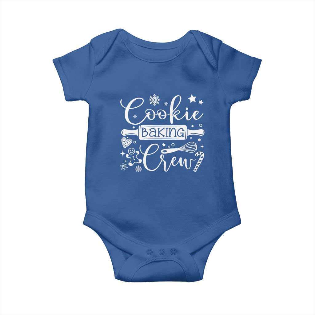 Family Baking Team Baby Onesie Funny Cookie Christmas Cookie Baking Crew - African Pride