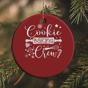 Family Baking Team Christmas Ornament Funny Cookie Christmas Cookie Baking Crew - African Pride