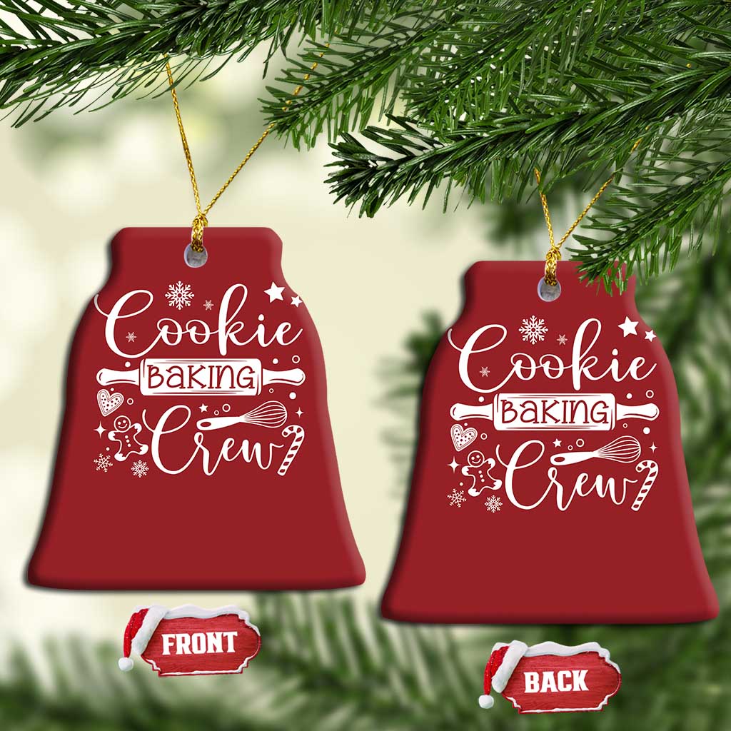 Family Baking Team Christmas Ornament Funny Cookie Christmas Cookie Baking Crew - African Pride