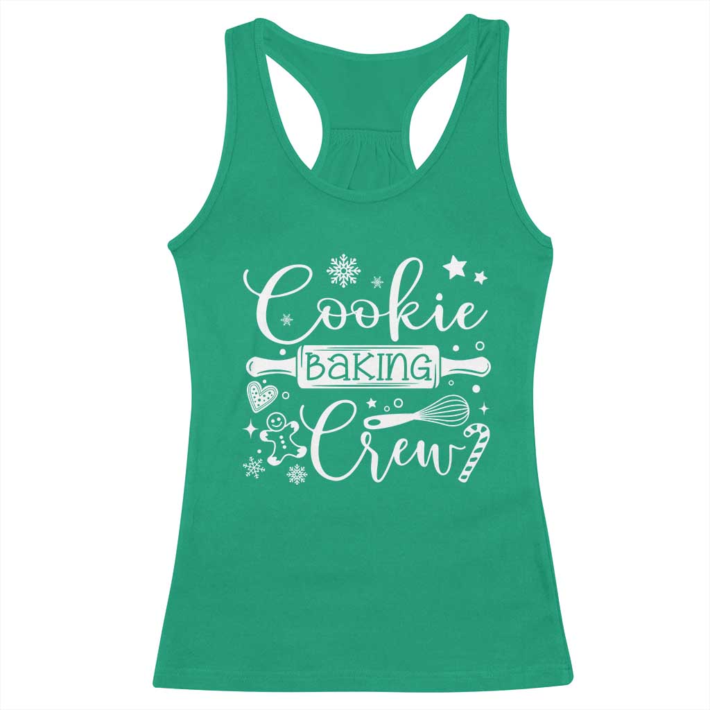 Family Baking Team Racerback Tank Top Funny Cookie Christmas Cookie Baking Crew - African Pride