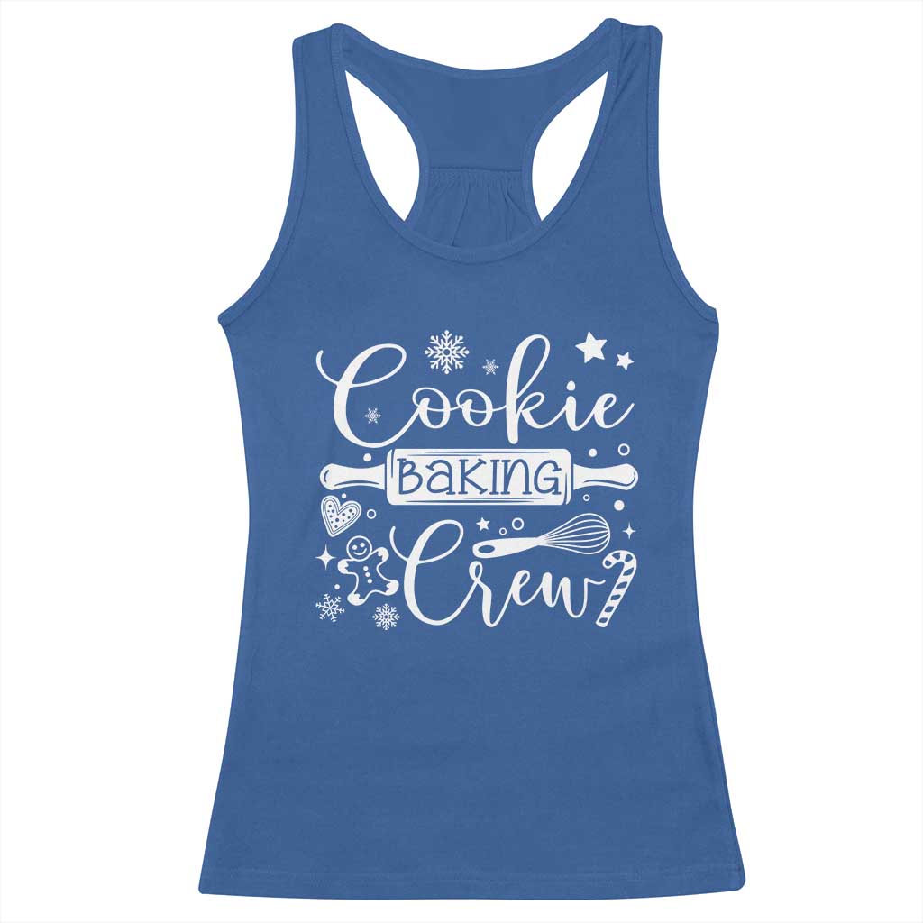 Family Baking Team Racerback Tank Top Funny Cookie Christmas Cookie Baking Crew - African Pride