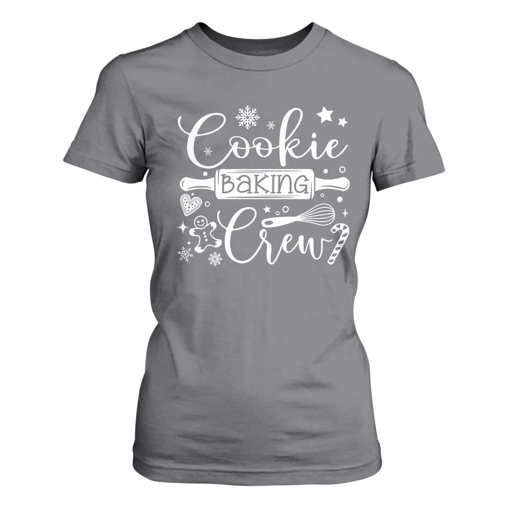 Family Baking Team T Shirt For Women Funny Cookie Christmas Cookie Baking Crew - African Pride