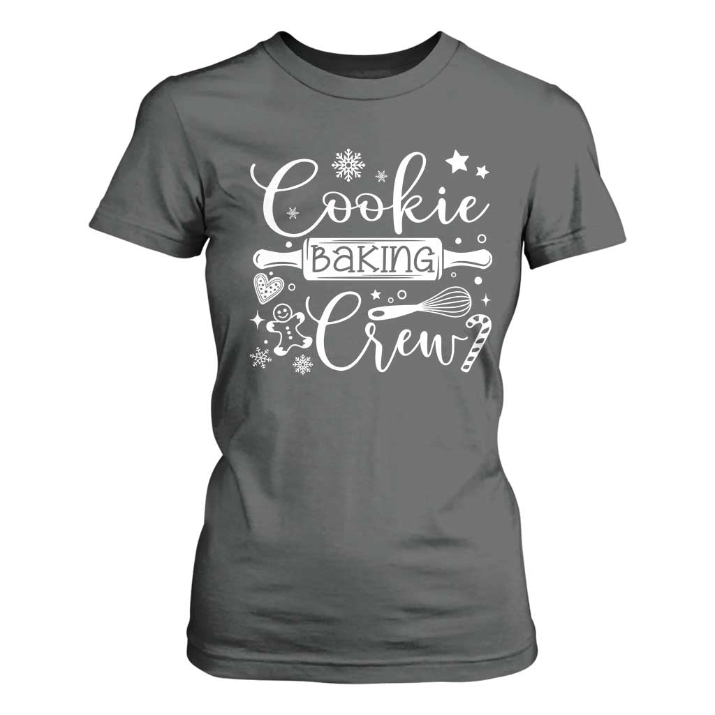 Family Baking Team T Shirt For Women Funny Cookie Christmas Cookie Baking Crew - African Pride