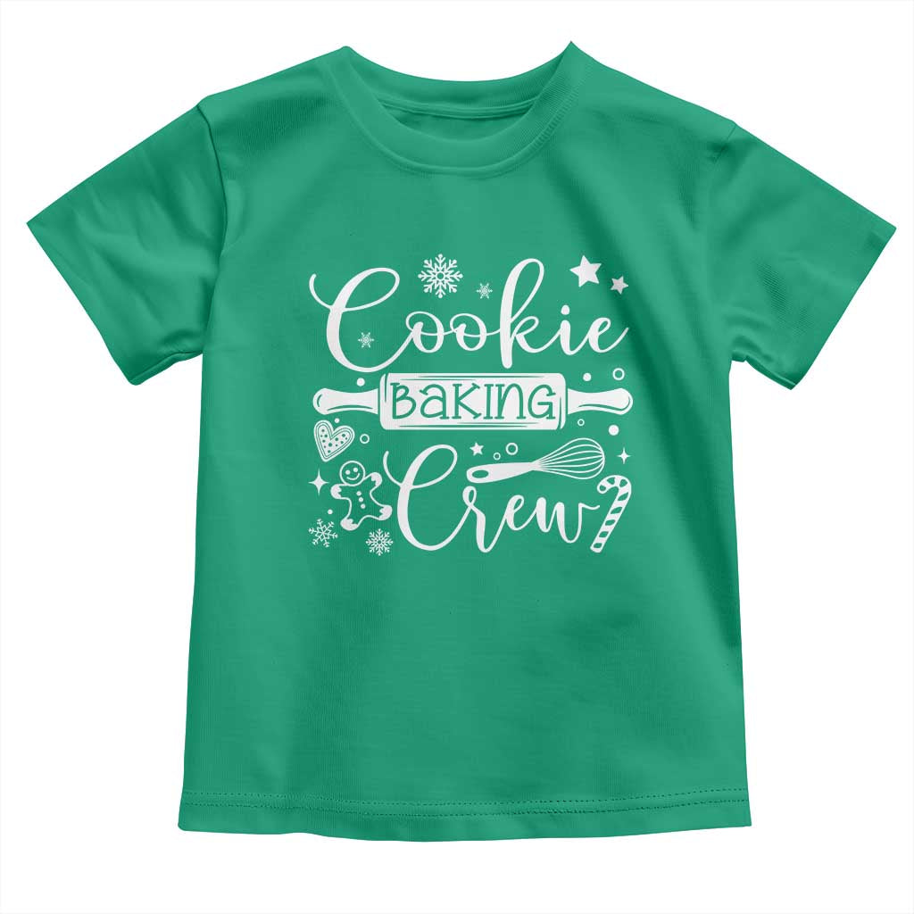 Family Baking Team Toddler T Shirt Funny Cookie Christmas Cookie Baking Crew - African Pride