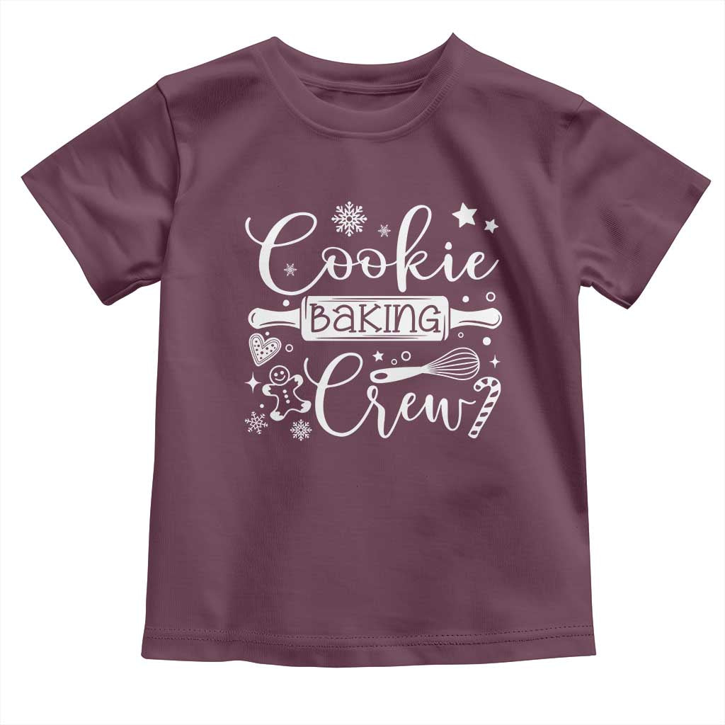 Family Baking Team Toddler T Shirt Funny Cookie Christmas Cookie Baking Crew - African Pride