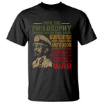 Haile Selassie T Shirt War Speech Lion of Judah Rasta Jah Bless - African Pride