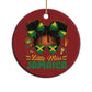 Little Miss Jamaica Christmas Ornament Proud Jamaican Afro Black Girls Jamaica Flag Pride - African Pride