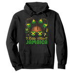 Little Miss Jamaica Hoodie Proud Jamaican Afro Black Girls Jamaica Flag Pride - African Pride