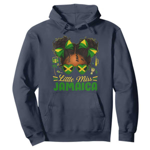 Little Miss Jamaica Hoodie Proud Jamaican Afro Black Girls Jamaica Flag Pride - African Pride