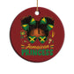 Jamaica Princess Christmas Ornament Proud Jamaican Afro Black Girls Jamaica Flag Pride - African Pride